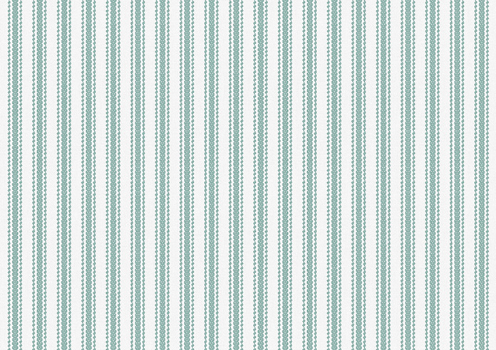 Lace Stripes, Duck Egg - Roman Blind - Image 7